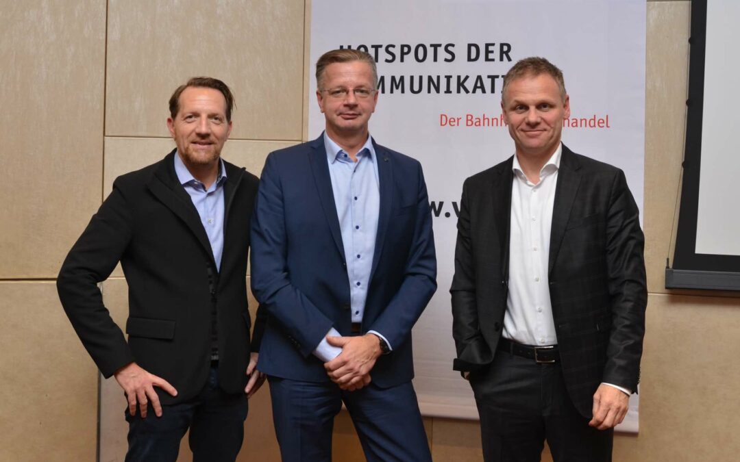 Neuer Vor­stand des Ver­ban­des Deut­scher Bahnhofs­buchhändler e. V.