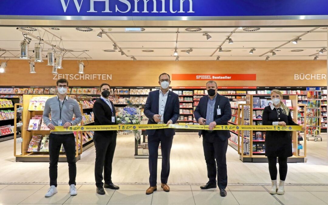 WH Smith eröff­net Flug­ha­fen­buch­hand­lun­gen in Köln/Bonn