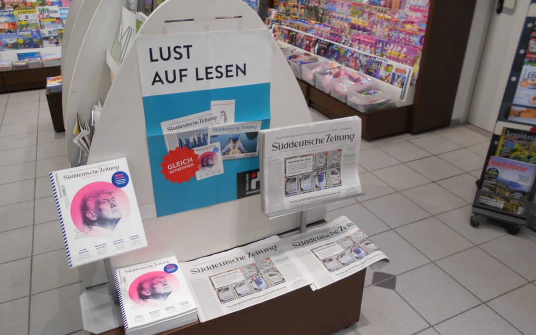 Sor­ti­ments­ak­tion mit der Süd­deut­schen Zei­tung zum Jahresauftakt