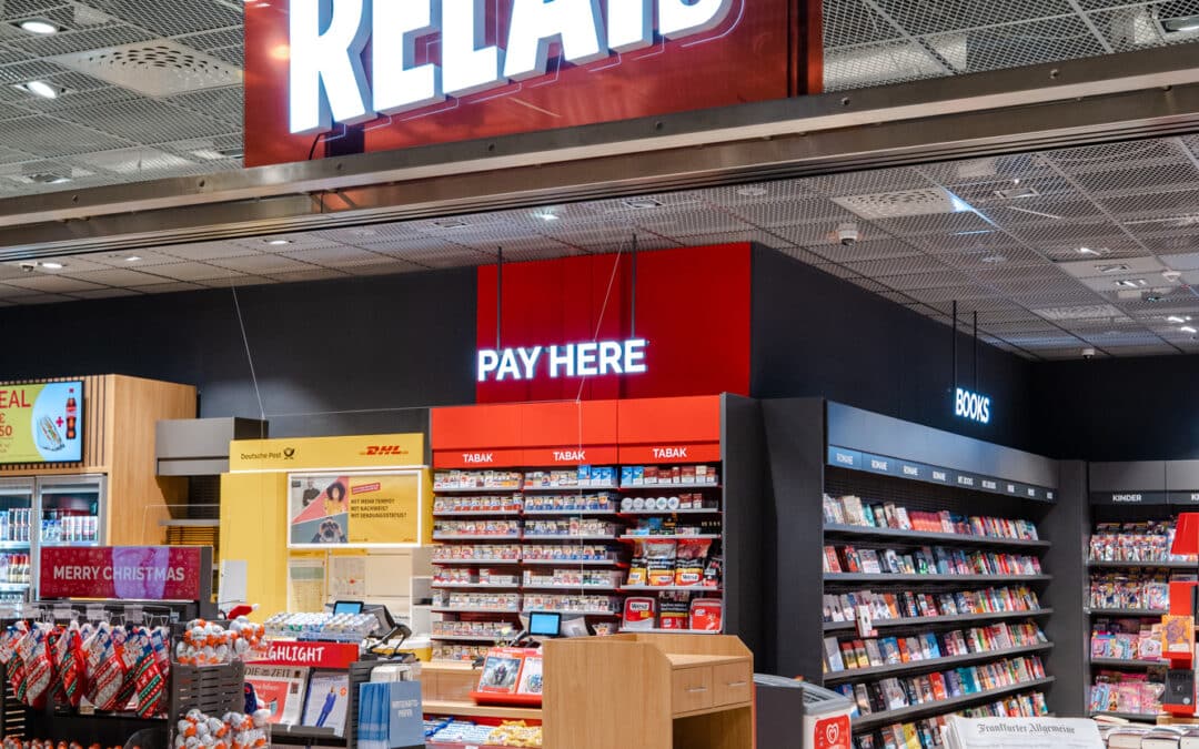 Im neuen Ter­mi­nal 3 am FRAPORT ent­ste­hen sechs RELAY-Stores