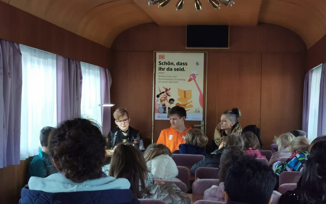 Bun­des­wei­ter Vor­le­se­tag mit der Bahn­hof­buch­hand­lung Lud­wig in Leipzig